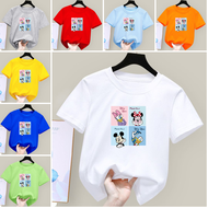 T Shert for Girls Cool Short Sleeve Shirt Unisex Kids Tshirts Baju Budak Perempuan 12 Tahun Murah Kid Clothes Girl