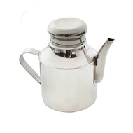 C Stainless Steel Tableware Dtype Oil Olive Pots Dispenser Soy Sauce Vinegar Batcher Can Bottle Kit