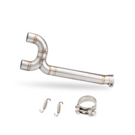 Motorcycle exhaust link pipe For Yamaha FZ6N FZ6S FZ6 Motorcycle Exhaust Muffler Escape fz6s Link Pi