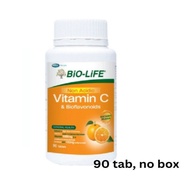 Bio-Life Non-Acidic Vitamin C & Bioflavanoids - 90tablets