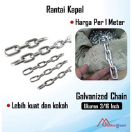 Ship Chain 3/16 5 MM Large Iron Chain/ 5 MM Price/ Iron Ship Chain Meter Galvanized Iron Chain/ 5 mm