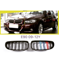 BMW E90 3 SERIES 2009-2013 GLOSSY BLACK FRONT BUMPER GRILL