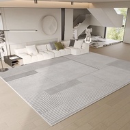 [48H Shipping]Wabi-sabi style living room sofa carpet, light luxury high-end floor mat, bedroom beds