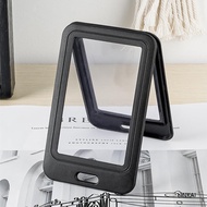 1PCS Plastic Badge Employee Badge Holder Double Sided Transparent Retractable Card Holder Office Sta