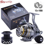 Sougayilang  Aluminum Alloy High-performance Stainless Steel Bearings Spinning Fishing Reel (1000-50