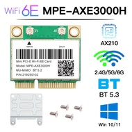 WiFi 6E AX210HMW Mini PCI-E Wifi Bluetooth 5.3สำหรับ Intel AX210การ์ดเครือข่าย Wifi 6 AX200 802.11AX