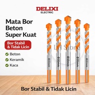 MATA Delixi Concrete Drill Bit/Maison Drills 6-12MM HSS Twist Drill Bit Multifunction Alloy DrillPUR