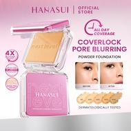 Hanasui Next Level Coverlock Powder Foundation - Porefect Blur, Flawless Looking & 4X Oil Control Ba