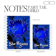 A6 NOTES FAIRY TAIL GUILD (CONTENTS OF 40 HVS + 2 SIDED LAMINATED COVER) JAPAN JAPAN JPOP NOTEBOOK P