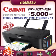 Canon E410 Compatible ECO INK TANK PRINTER [Copy-Print-Scan] Ready Stock