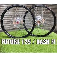 ALLOY RIM set FUTURE 125 DASH 125 FI (DEPAN BELAKANG DISC) STRONGER rim wave dash 2 wave125-fi dash2