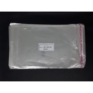 OPP SEAL PLASTIC PACKAGING 16 X 25 X 03 - CLEAR PLASTIC CONTENTS 100 SHEETS