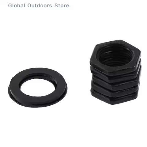 5Pcs Electric guitar output input jack socket nuts washers gaskets part