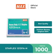 MAX Staples 1213FA-H Heavy Duty 1000 Pack – Strong & Durable Staples for Heavy Duty Stapler