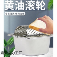 Burger Shop Roller Street Stainless Steel Tool Apply Butter Stall American Burger Roller IBDM