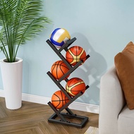 Basketball Football Hanging Rack Support Stand Display Rack Wall Storage Round Ball Holder