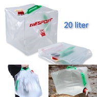 Portable Camping Water Storage Bag 20L Foldable Jerry Can
