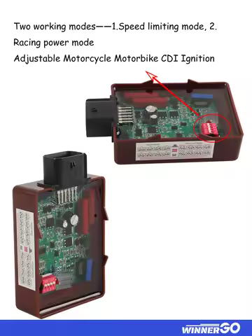 Motorcycle Adjustable Igniter System Unit For BAJAJ Rouser 200 RS200 JL351200 NS 200 Pulsar NS200 Cd