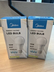 Midea 15W E27 LED燈泡 (2粒裝)