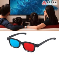 3D Glasses Plastic Frame Cinema Movie Theater Glasses