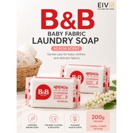 ⭐ B&B ⭐ Baby Fabric Laundry Soap Acacia Scent 200g 2 Bars / 4 Bars Natural Soap Baking Soda Baby Clo