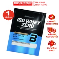 Sample Biotech USA Iso Whey Zero Milk Powder, Whey Protein Isolate Supplement, Rich in Protein Low C