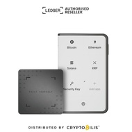 Ledger STAX Next-Gen Secure Touchscreen With Curved E Ink Display