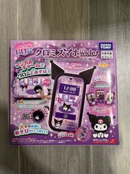 日本Takara Tomy x Sanrio Kuromi 智慧型寬螢幕手機/手提電話造型遊戲機互動玩具 Smartphone Wide Phone Game