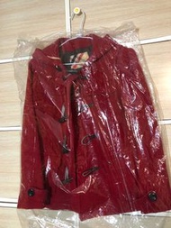 Arnold Palmer  雨傘牌 ☂️紅色毛呢牛角釦子外套  #23女神節