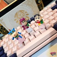 Crayon shinchan keycaps Mechanical keyboard; Artisan custom keycaps shinchan anime Mechanical keyboard | Matchaland