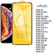 Tempered glass film 9D full adhesive VIVO V5 V5Plus V7 V7Plus V9 V11 V11i V15 V15Pro V17 V17Pro V19 