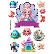 Ariel mermaid Topper