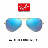 RayBan Aviator Large Metal Blue