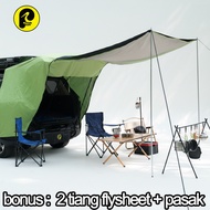 TENDA Campervan palava mobile camp car tent + aluminum pole