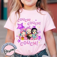 Hot Sale Kpop Demon Hunters T-Shirt Kids Couch Couch Couch Huntrix Short Sleeve for Boys Girls