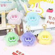 {hangmaiow} Splatoon Inkling Plush Keychain Anime Orange Red Inkling Kawaii Animal Bapa Pendant Soft