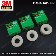 Scotch Magic Tape 810 - 36 Yards - Transparent