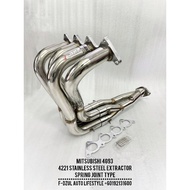 OBX Stainless Steel Extractor Mitsubishi 4G93 4221 Spring Joint