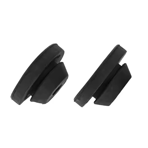 2Pcs Black Car Air Filter Shell Rubber Pad Bushings 16557-6N200 for NISSAN X-TRAIL Rogue NT32 FACE L