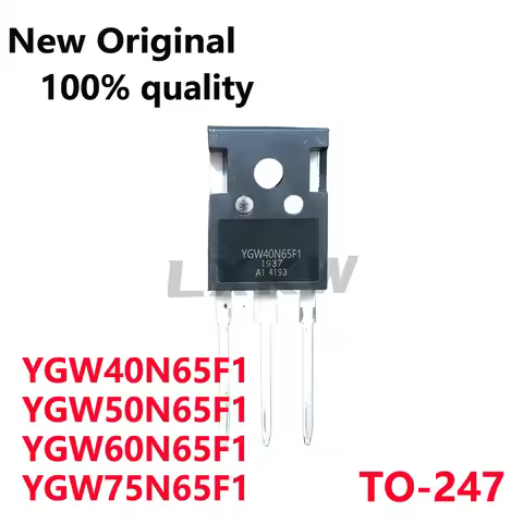 5/PCS New Original YGW40N65F1 YGW50N65F1 YGW60N65F1 YGW75N65F1 40N65 50N65 60N65 75N65 TO-247 IGBT f