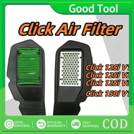 HONDA Click Air Filter Comp Air Cleaner Element Comp High Air Flow Click 125i v1 v2 v3 & 150i V1