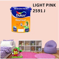 LIGHT PINK 2591 J ( 5L ) ICI DULUX EASY CLEAN / EASYCLEAN INTERIOR PAINT