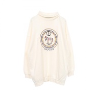 【二手】Gucci GUCCI 女士高領棉質衛衣，飾有互扣式 G 刺繡，貨號 760367，A 碼