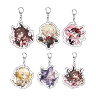 Star rail Aglaea the herta Genshin Impact Keychain genshin impact keychain