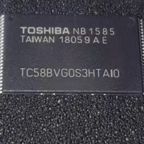 10Pcs New Original Tc58Bvg0S3Htai0 1Gb Nand Flash Memory Chip Ic Patch Tsop-48
