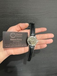 🌕極好狀態 T25面 超黃夜光操兵字 自動機械錶 ETERNA MATIC AIRFORCE II 8407.41