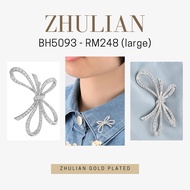 ZHULIAN [BH5093] BROOCH ZHULIAN KERONGSANG ZHULIAN GOLD PLATED EMAS ZHULIAN