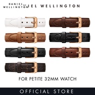 For Petite 32mm - Daniel Wellington Strap 14mm Leather - Leather watch band - For women - DW officia