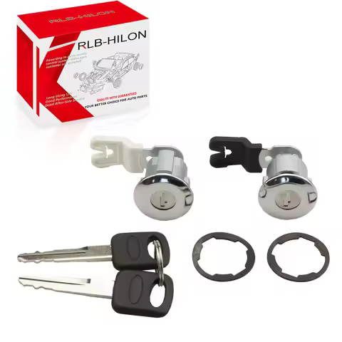 1 Pair Door Lock Cylinder with 2 Keys for Ford E150 E250 F150 Explorer Ranger Mazda 1995-2009 XL2Z78