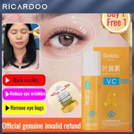 【Buy 1 Free 1】Dinkiss Lutein Eye Serum 8ml Eye Bags Lutein Eye Roller Ball Lutein Eye Moisturizing P